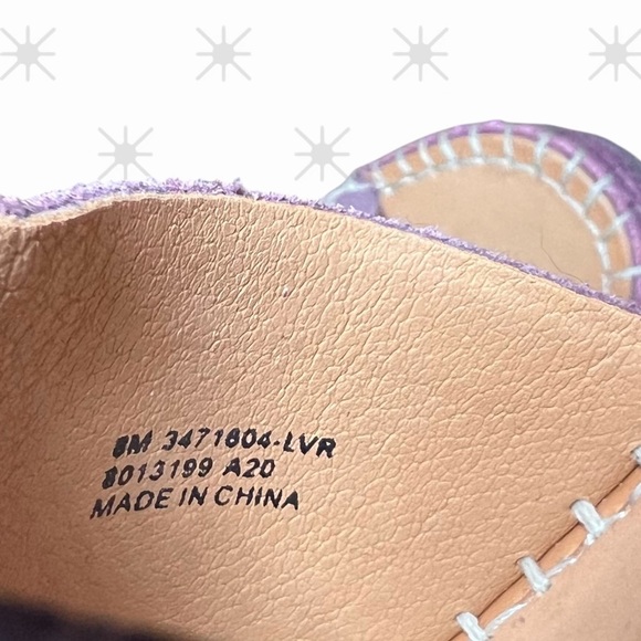 Frye Amber Espadrille Wedge Sandal Size 8 - Picture 7 of 7